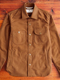 Service Shirt in Copper Flannel