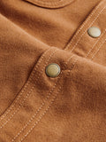 Service Shirt in Copper Flannel