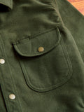 Service Shirt in Olive Flannel