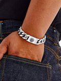 B&T Bracelet Size B in Sterling Silver