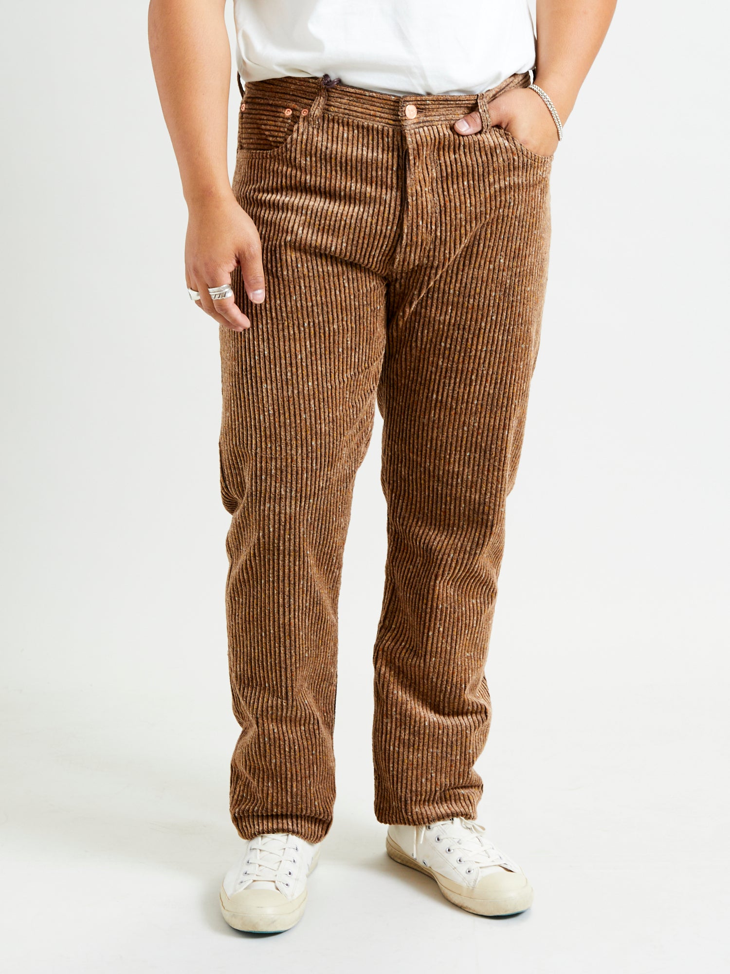 その他ブランド / WYTHE/DONEGAL CORDUROY FIVE POCKET PANTS/28/コーデュロイ/BRW// Donegal Corduroy Five Pocket Trousers in Rolling Sand – Blue Owl