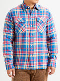 Washed Flannel Pearl Snap Shirt in Northwoods Plaids