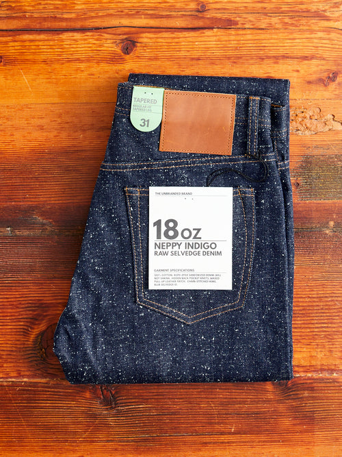 UB243 18oz Neppy Selvedge Denim - Tapered Fit