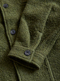 Italian Wool Ormiston Jacket in Defender Green