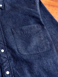 Denim Button-Down Shirt in Indigo