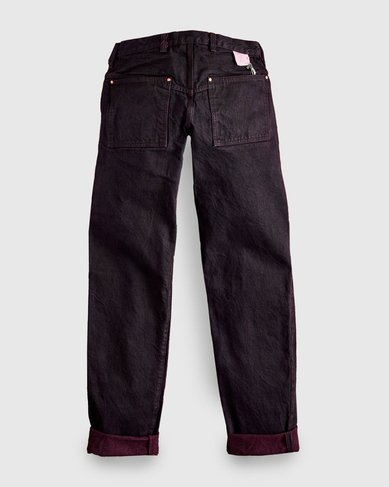131 "Hadal Purple Overdye" 16oz Selvedge Denim - Lost Jeans Fit
