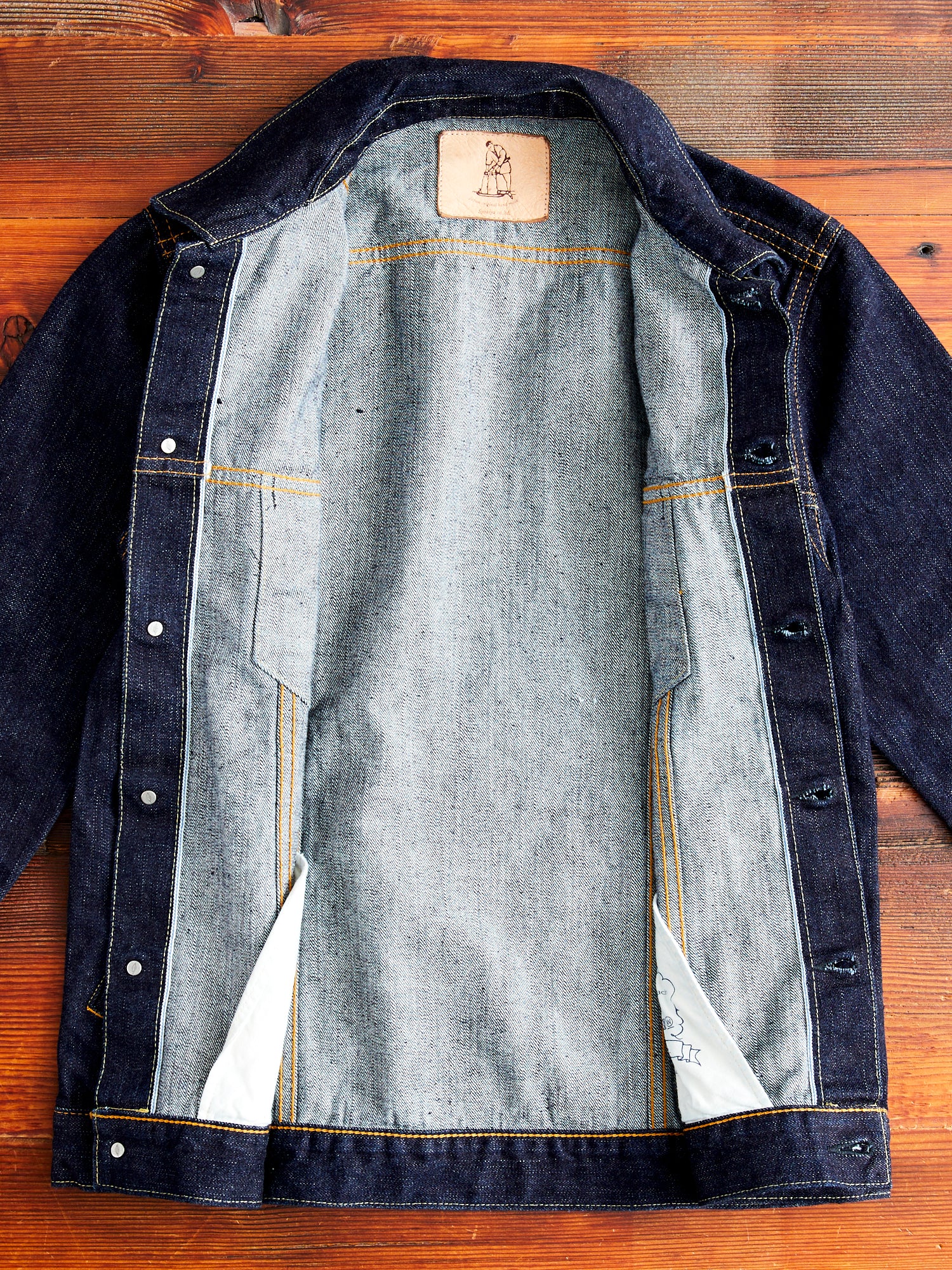 6114 14oz Type-3 Denim Jacket in Indigo – Blue Owl Workshop