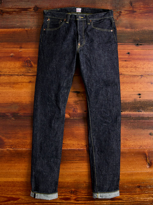 S140VXJ "Jin" 17oz Left Hand Twill Selvedge Denim - Relaxed Tapered Fit