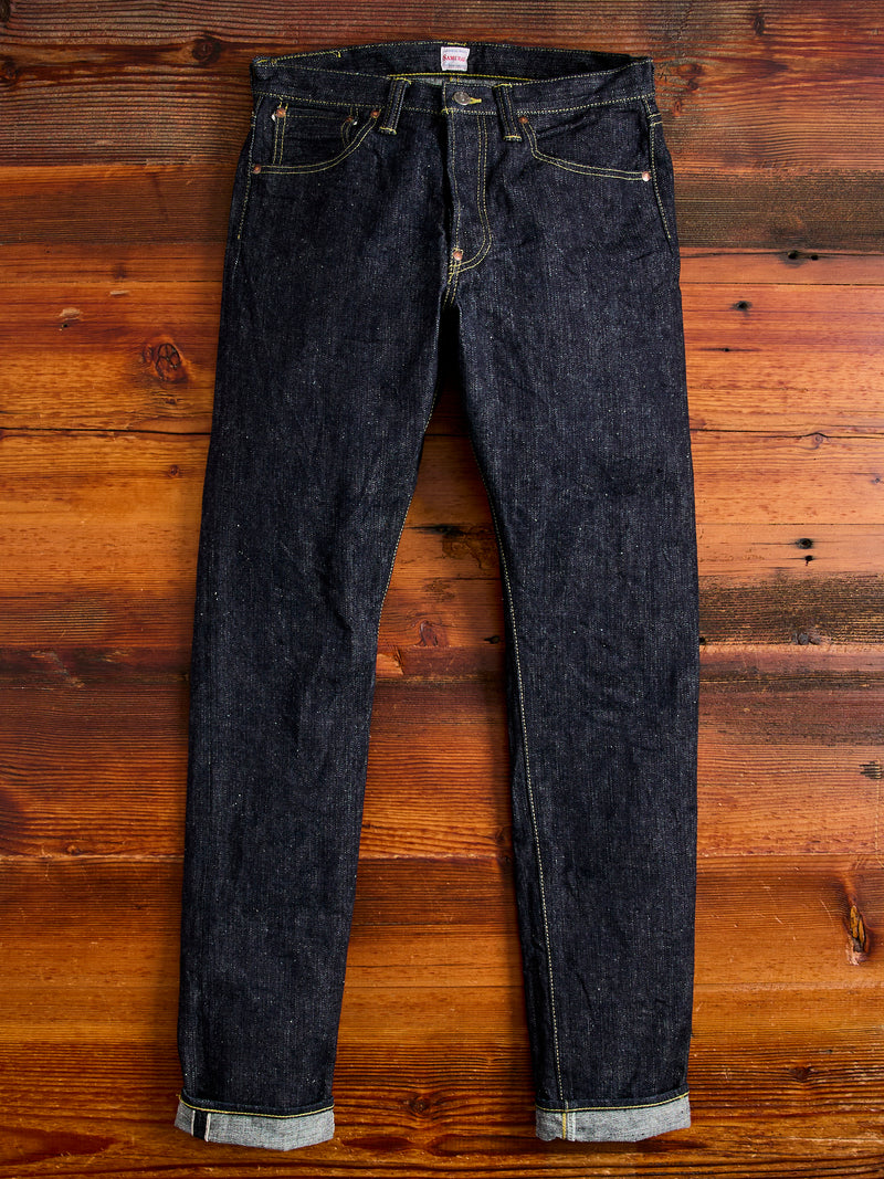 S140VXJ "Jin" 17oz Left Hand Twill Selvedge Denim - Relaxed Tapered Fit