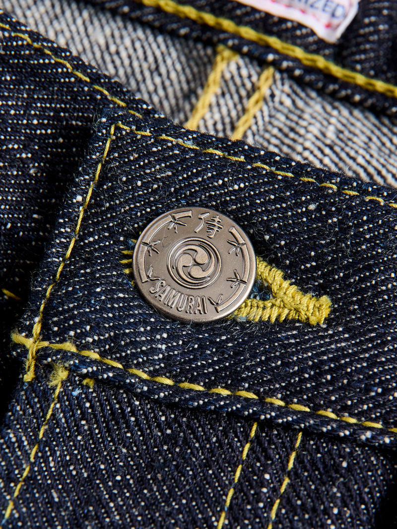 S140VXJ "Jin" 17oz Left Hand Twill Selvedge Denim - Relaxed Tapered Fit