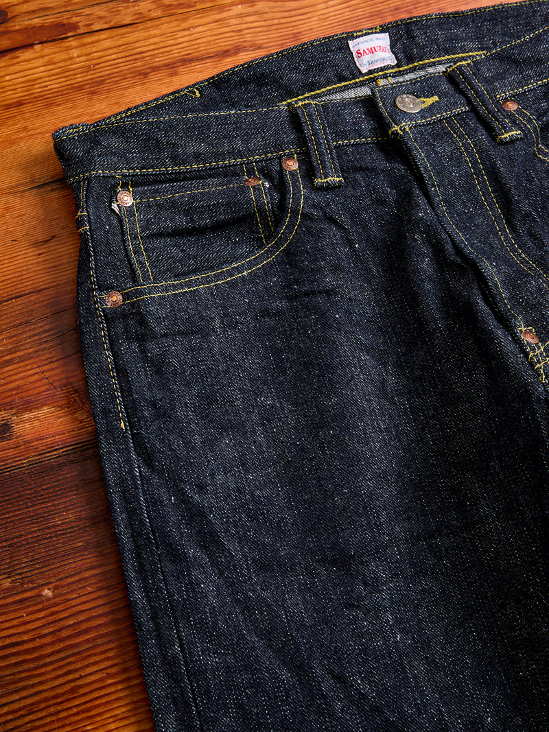 S140VXJ "Jin" 17oz Left Hand Twill Selvedge Denim - Relaxed Tapered Fit