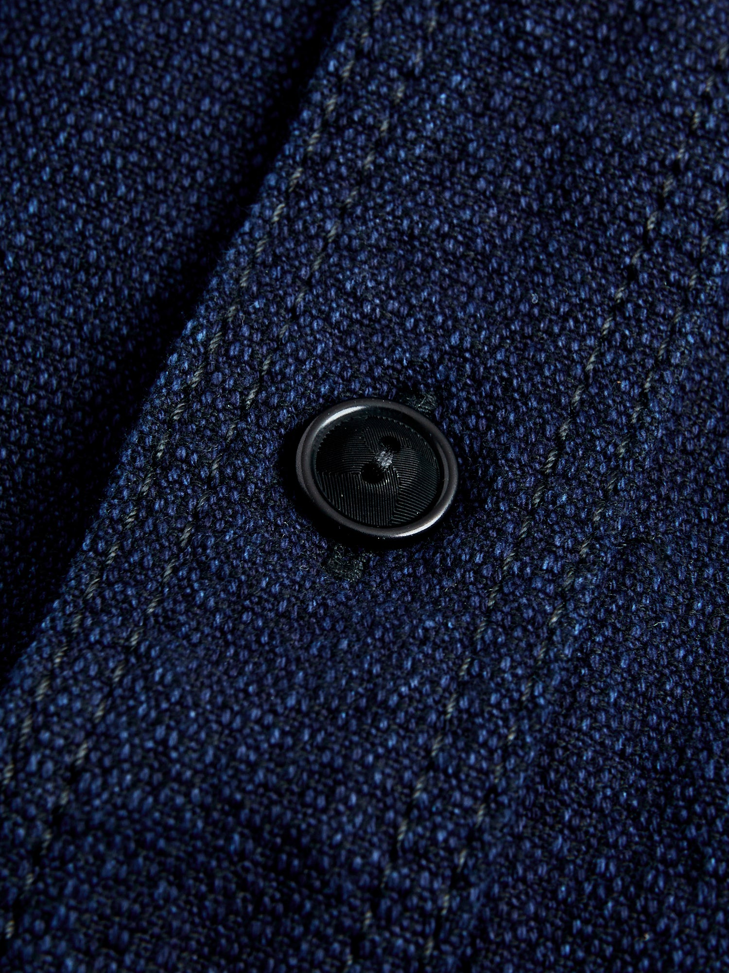 SAK24-01W Aimadara Work Shirt in Natural Indigo – Blue Owl Workshop