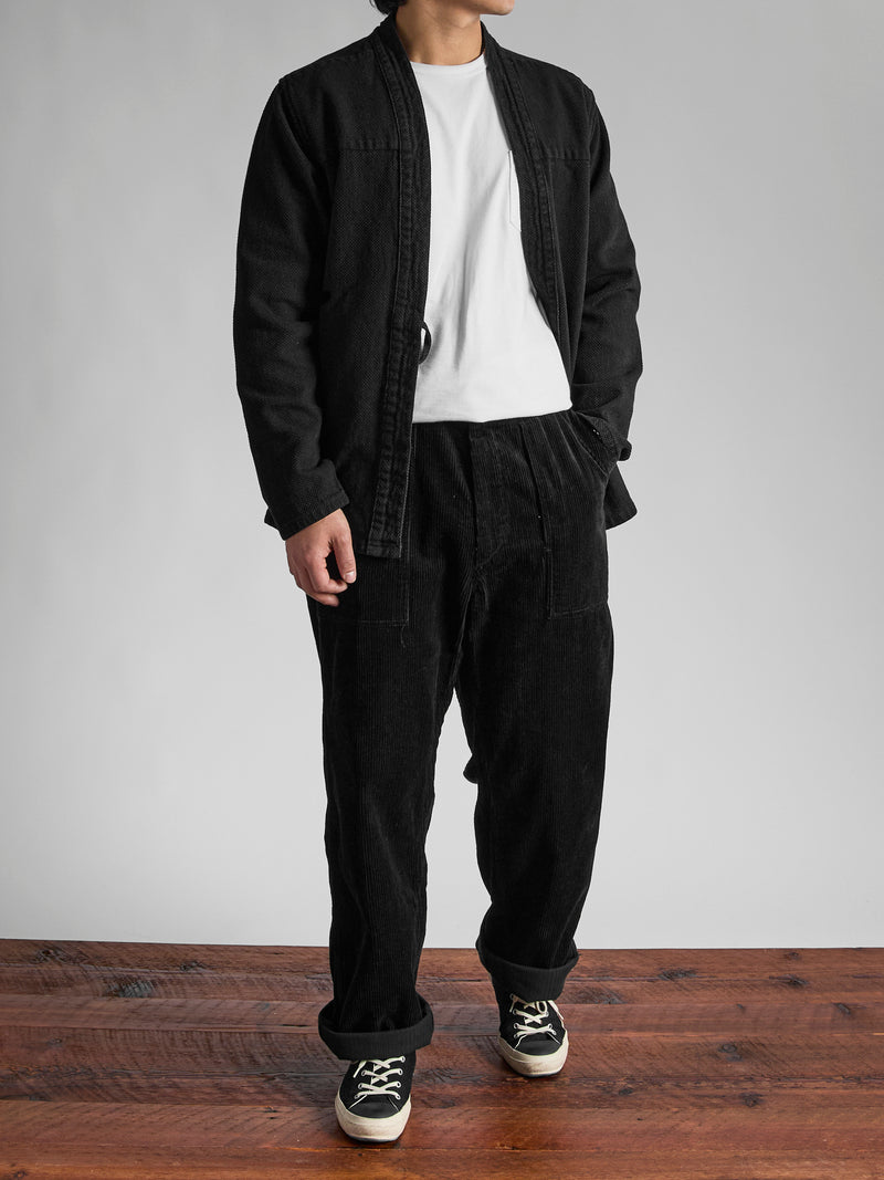 "Black Kikko" Kimono Shirt