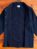 11oz Sashiko Coverall Jacket in Indigo