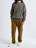 "Terry" Wool Sweater in Brownie