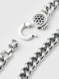 Curb Chain Bracelet Size A in Sterling Silver