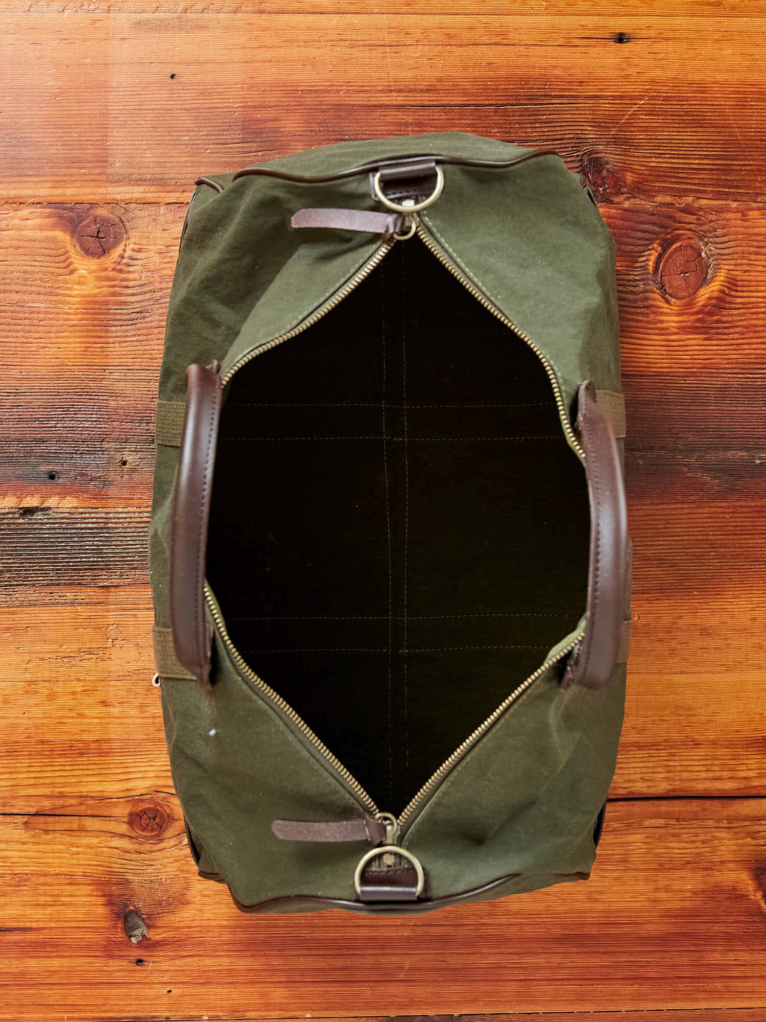 Boston Bag in Khaki Green – Blue Owl Workshop