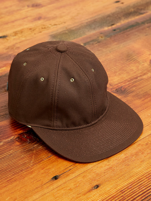 Twist Yarn Cap in Brown