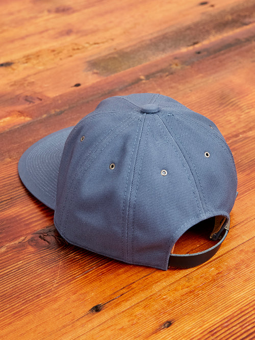 Twist Yarn Cap in Blue