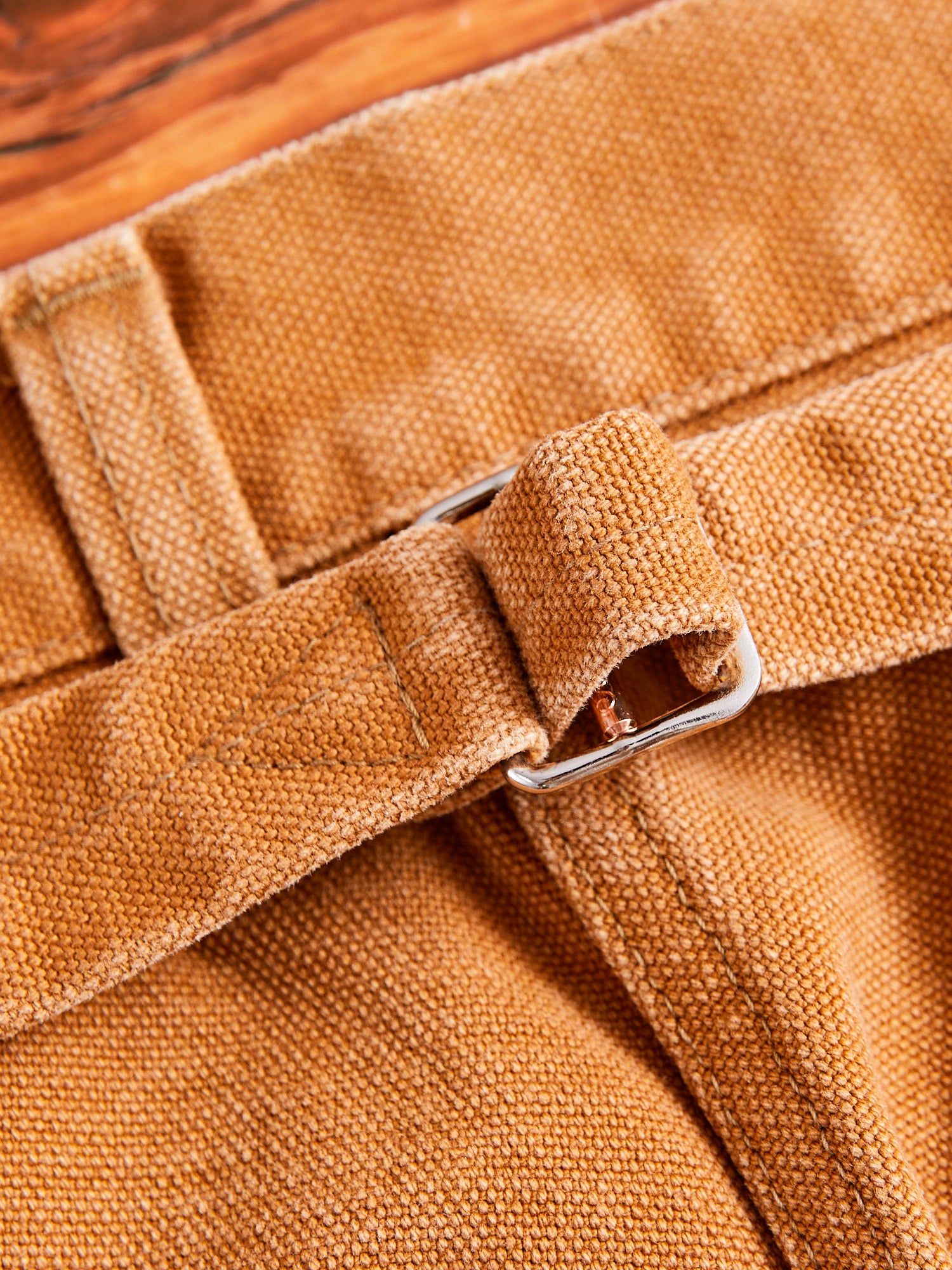 Heavy Canvas Cinch Back Work Pants in Brown – Blue Owl Workshop