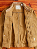 222WJ Duck Canvas Jacket in Brown