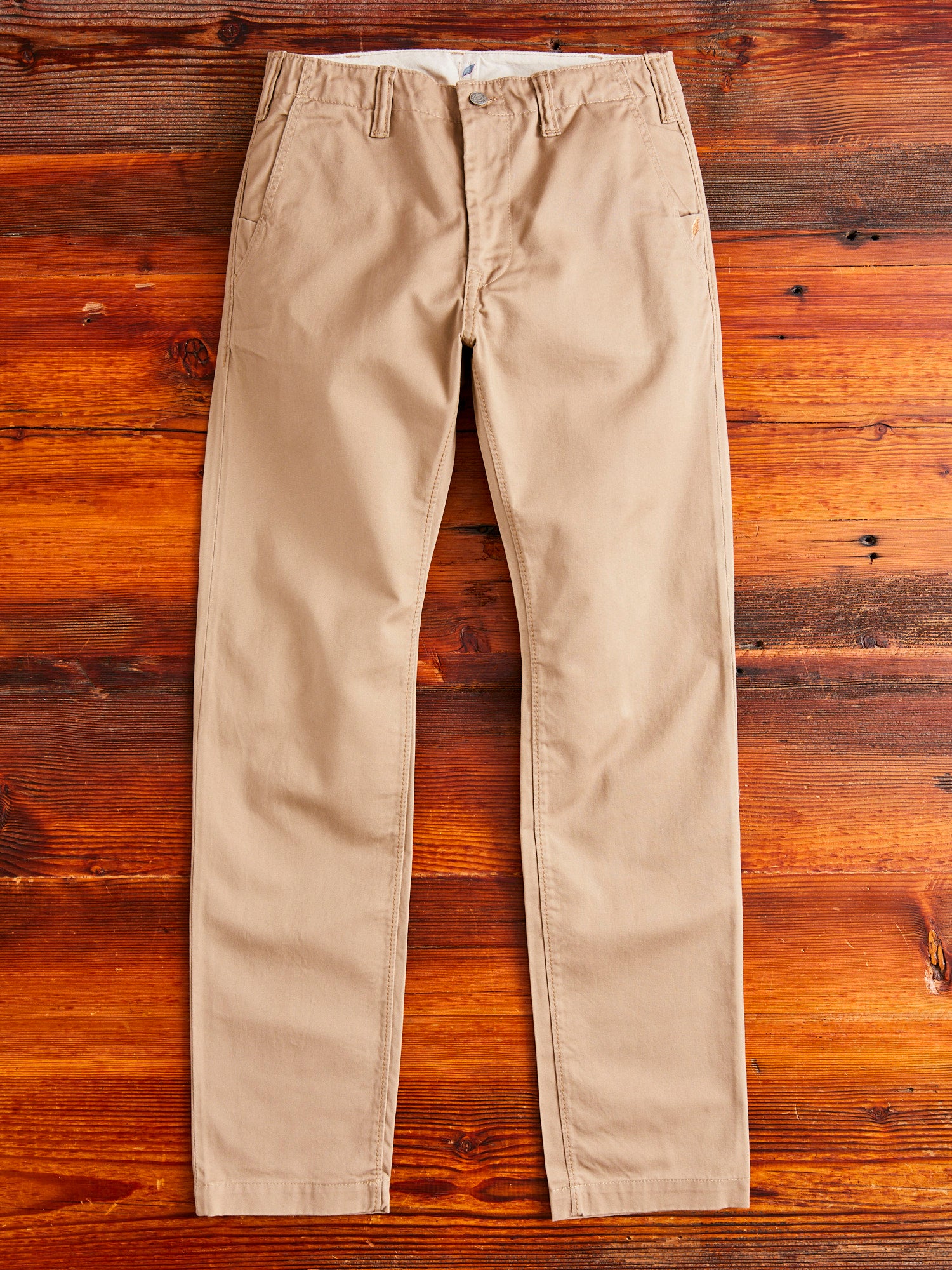 High Density Twill Chino in Beige – Blue Owl Workshop