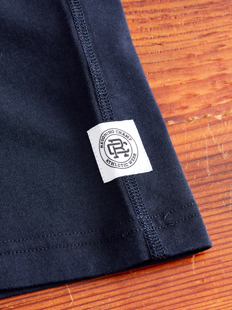 Ringspun Jersey Tshirt in Navy Blue Owl