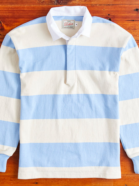 Rugby Shirt in Natural Light Blue – Blue Owl Workshop