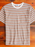 Stripe T-Shirt in Orange