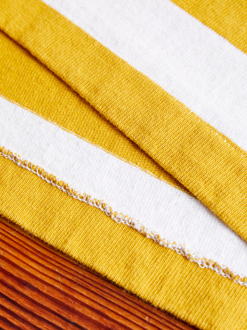 Shifter Stripe T-Shirt in Mustard