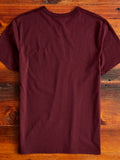 Ringspun Jersey T-Shirt in Crimson