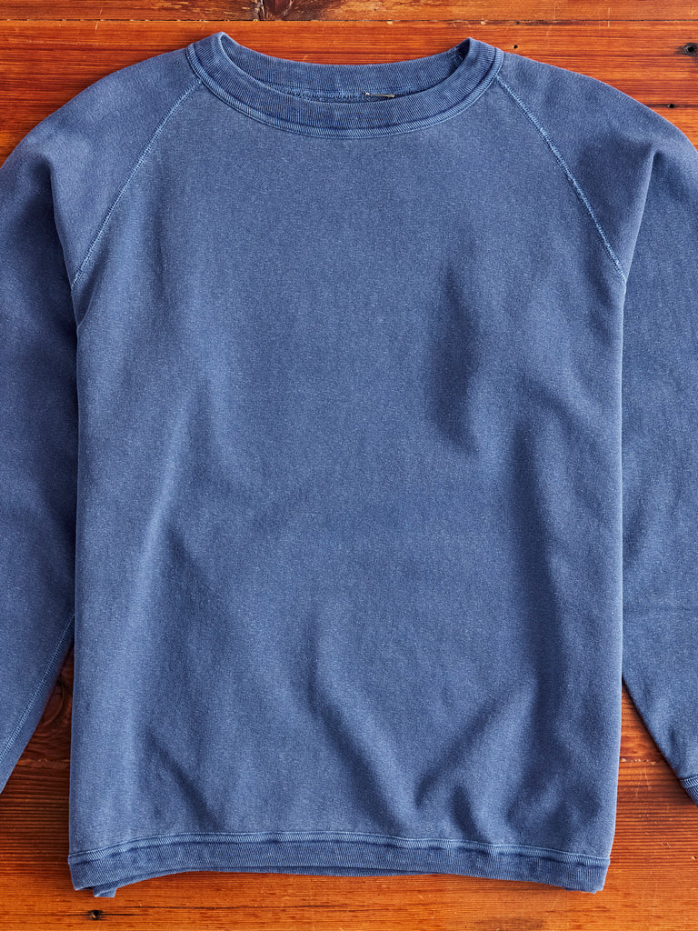 French terry pigment dye & enzyme washing pullover main image 1