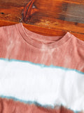 Stand Wheeler Tie-Dye T-Shirt in Brown