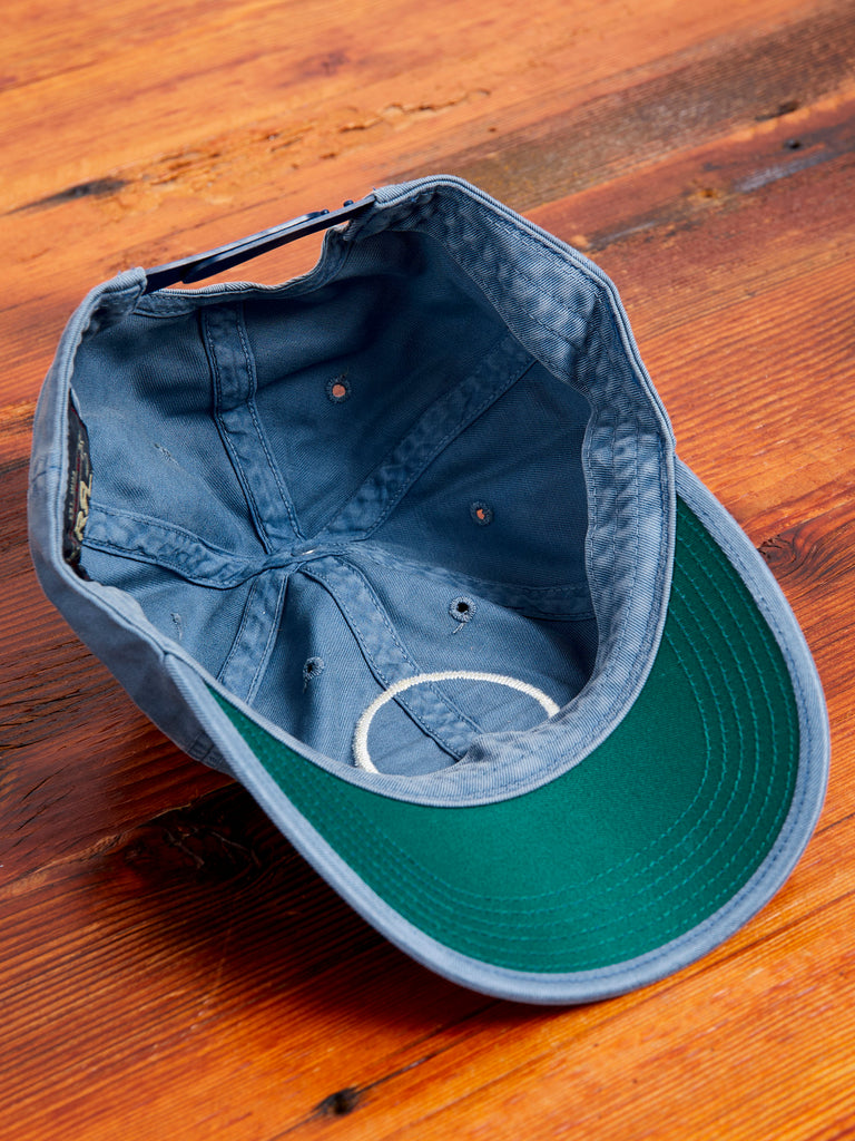 Twill Baseball Cap in Midnight Blue Blue Owl