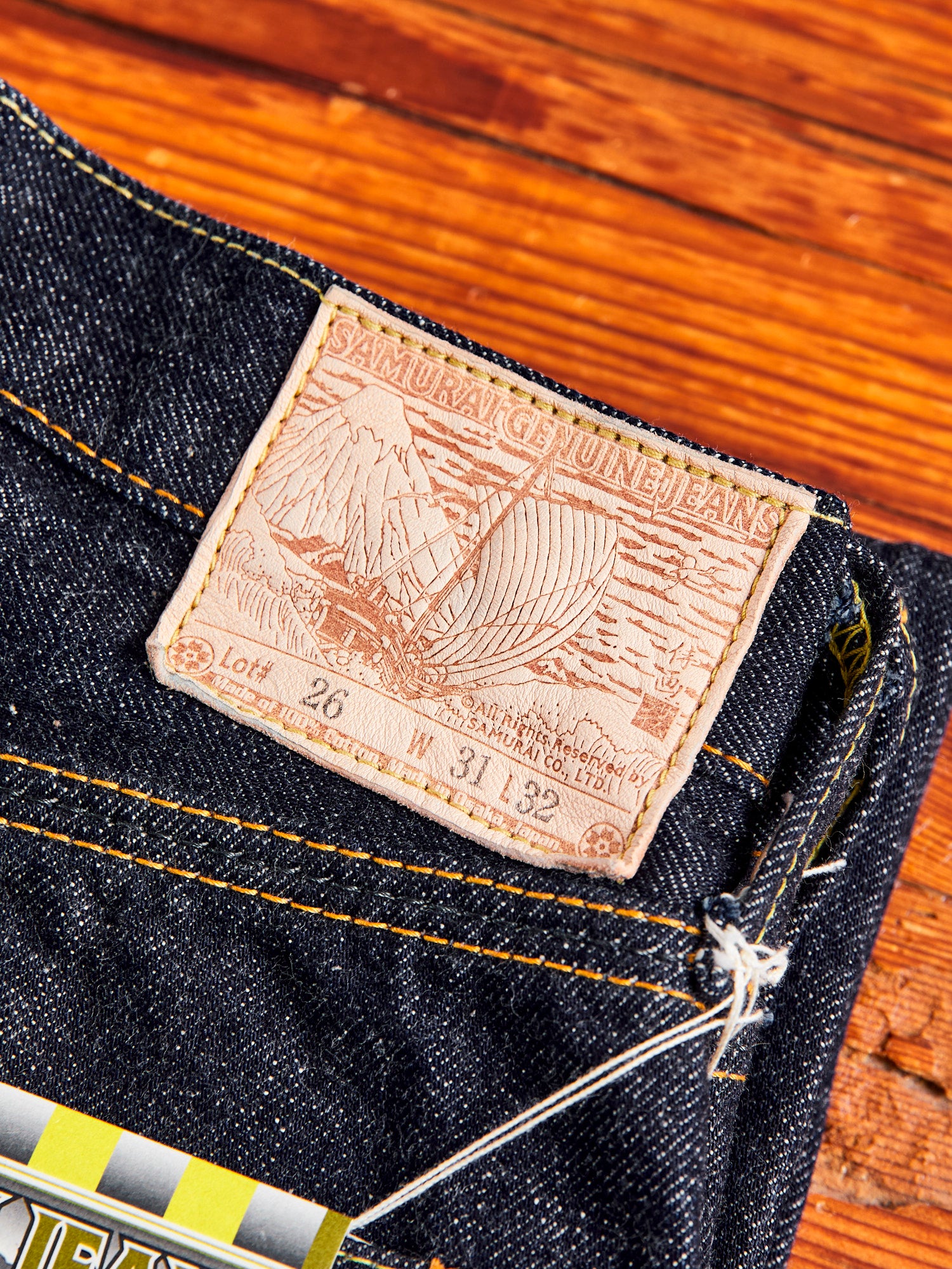 JAP　101jap S004JP 15oz 倭(YAMATO) Slim Tapered Model – SAMURAI JEANS ONLINE STORE