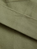 2-Pleat Twill Trousers in Olive