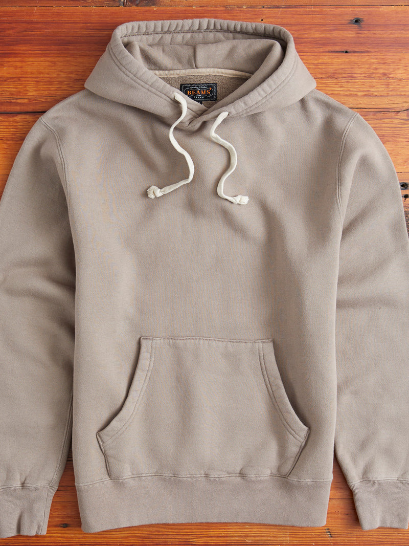 Japan-Made Fleece Hoodie in Khaki – Blue Owl Workshop