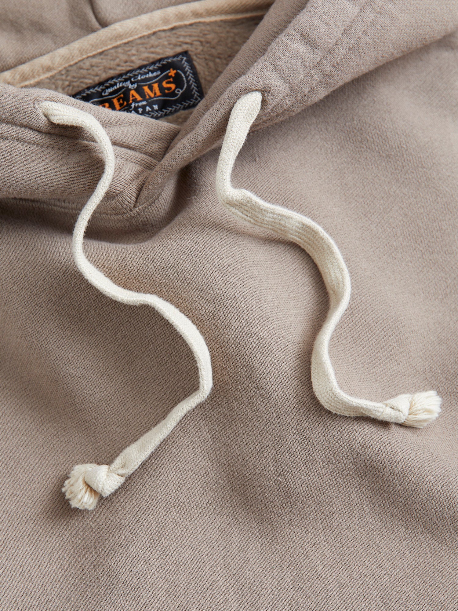 Japan-Made Fleece Hoodie in Khaki – Blue Owl Workshop