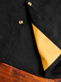 Crissman Overshirt in Black Moleskin