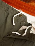Fatigue Pants in Olive Heavyweight Cotton Ripstop