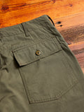 Fatigue Pants in Olive Heavyweight Cotton Ripstop