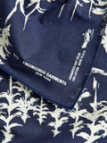 Printed Bandana in Navy Forest
