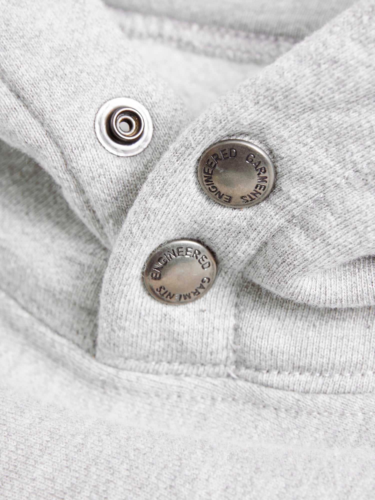 Raglan Hoodie in Heather Grey Fish Print – Blue Owl Workshop