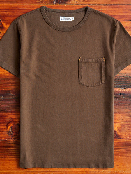 13oz Pocket T-Shirt in Cedar