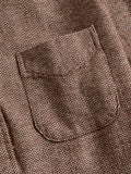 Herringbone Flannel in Brown