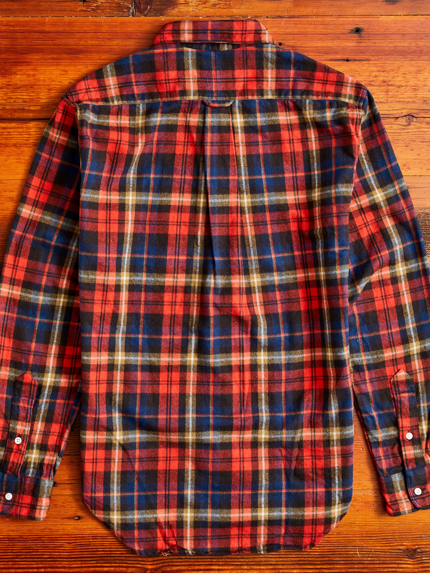 Shaggy Flannel in Red Check – Blue Owl Workshop