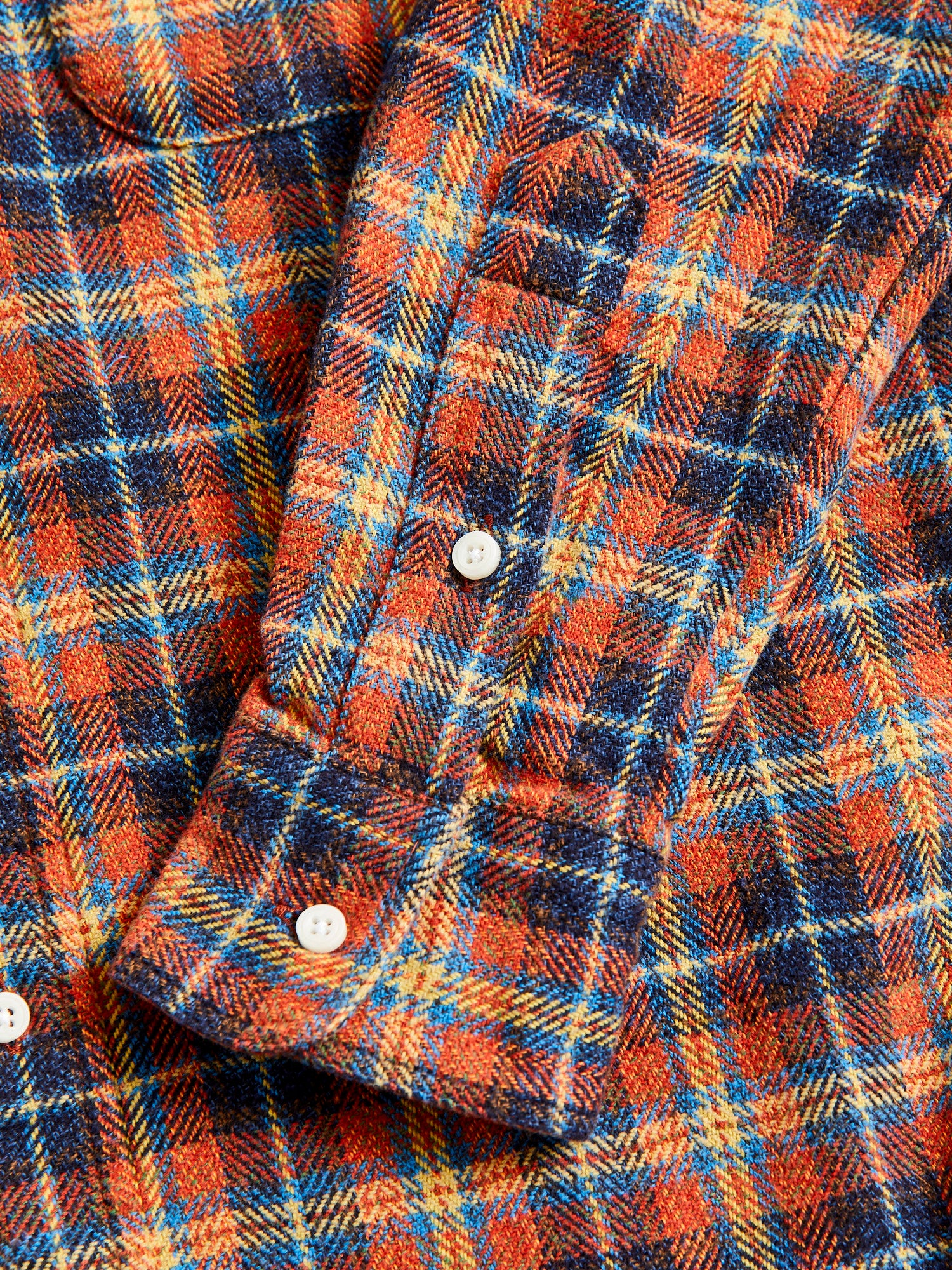 Cotton Tweed Check in Red – Blue Owl Workshop