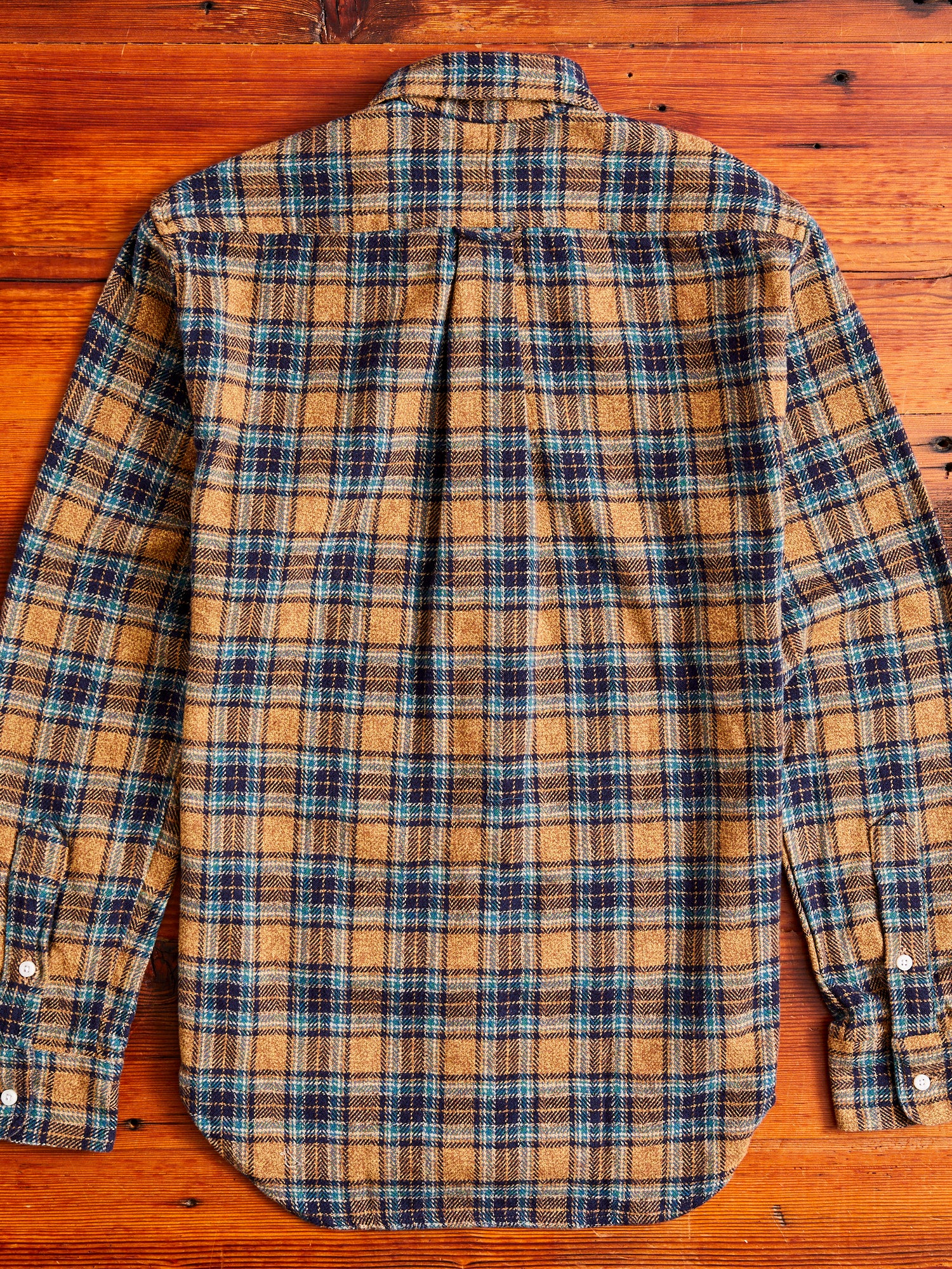Cotton Tweed Check in Tan – Blue Owl Workshop