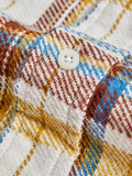 Brushed Triple-Yarn Flannel in White