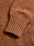 "Birth of the Cool" Wool Sweater in Nuts